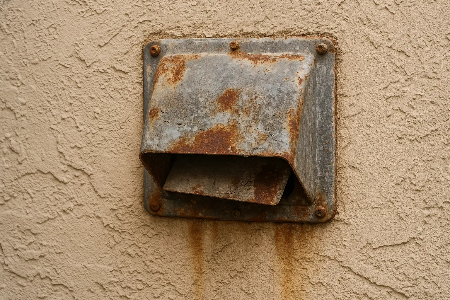 Range Hood Exterior Vent Cap Damaged FL